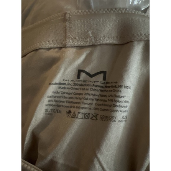 Maidenform Comfort Devotion High Waist Half Slip Style 2028 Sz. XL Extra Large - Picture 8 of 11